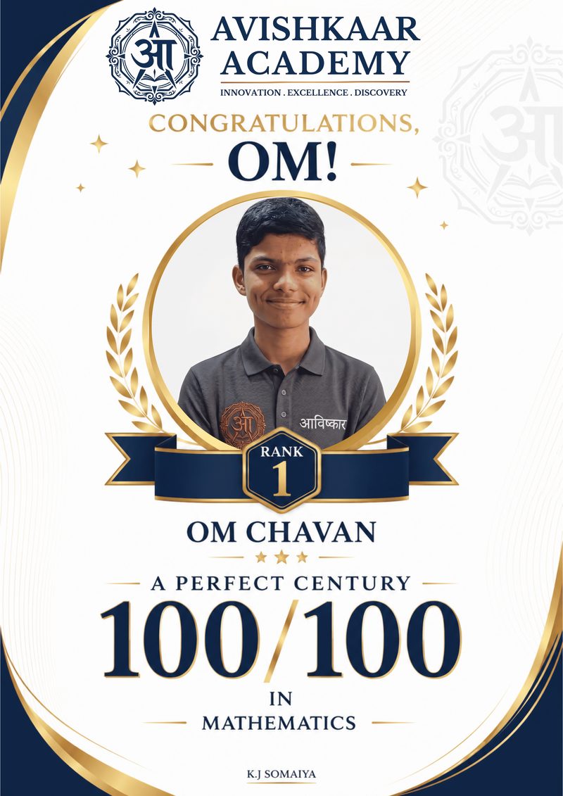 Felicitation of Mathematics topper
