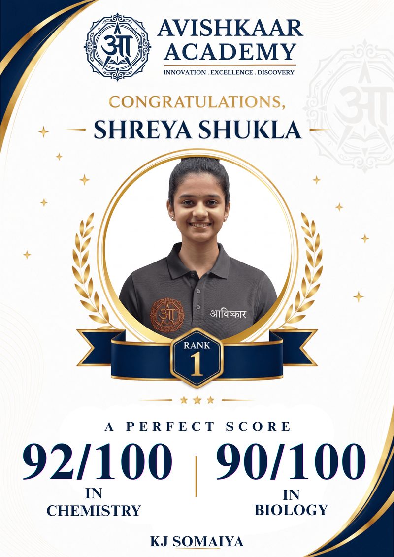 Felicitation of Rank 1 science student